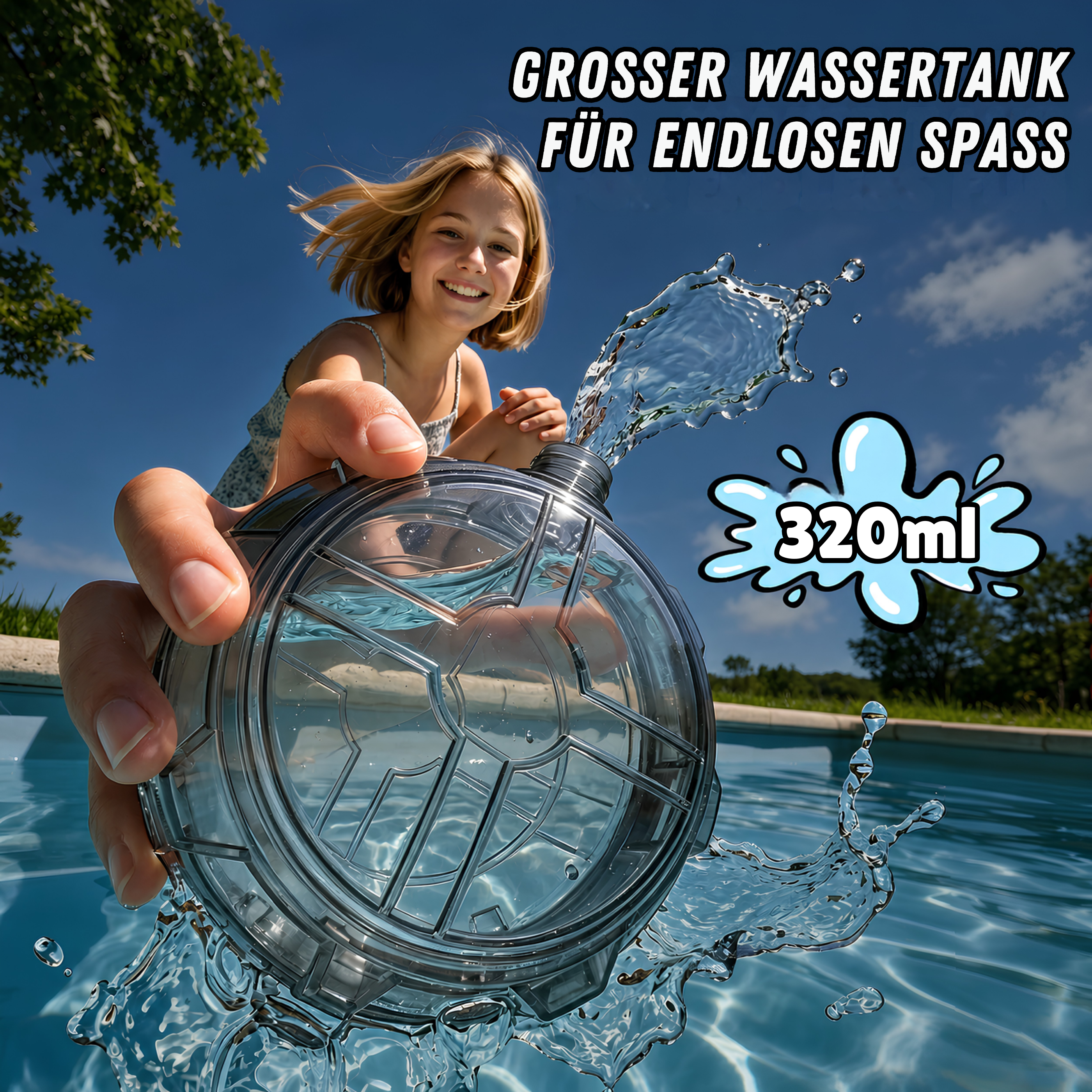 Glowsplash™ LED-Wasserblaster